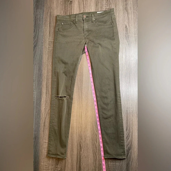 Rag and Bone Women's Army Green Legging Jeans Size 29 - Picture 9 of 12